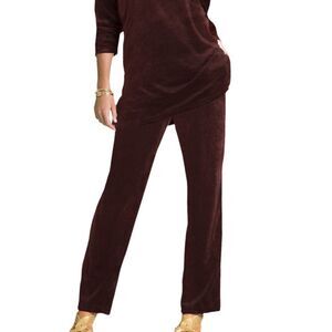 Vintage R&M Richard Size Small Pants Velvet Chocolate Brown